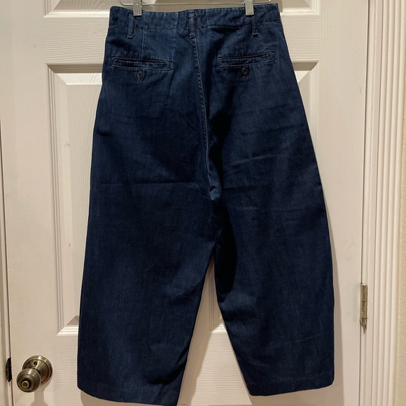 Maje Denim Wide Leg Pants - Picture 5 of 8